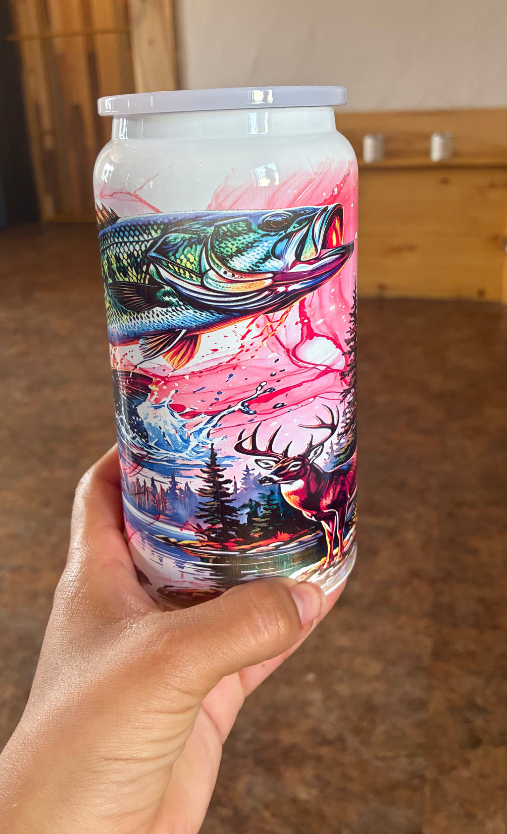 Sunset Fish Cup
