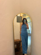Ribbed Tank Top & Sweatpants Set