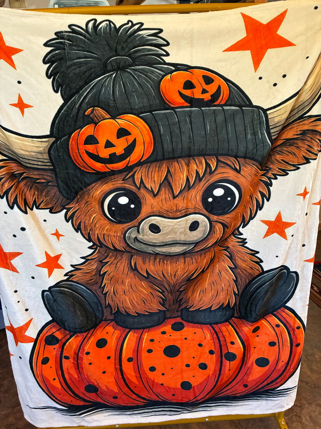Halloween Highland Cow