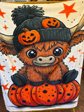 Halloween Highland Cow