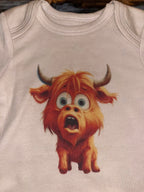 Baby Highland Cow Onesie 20% Discount