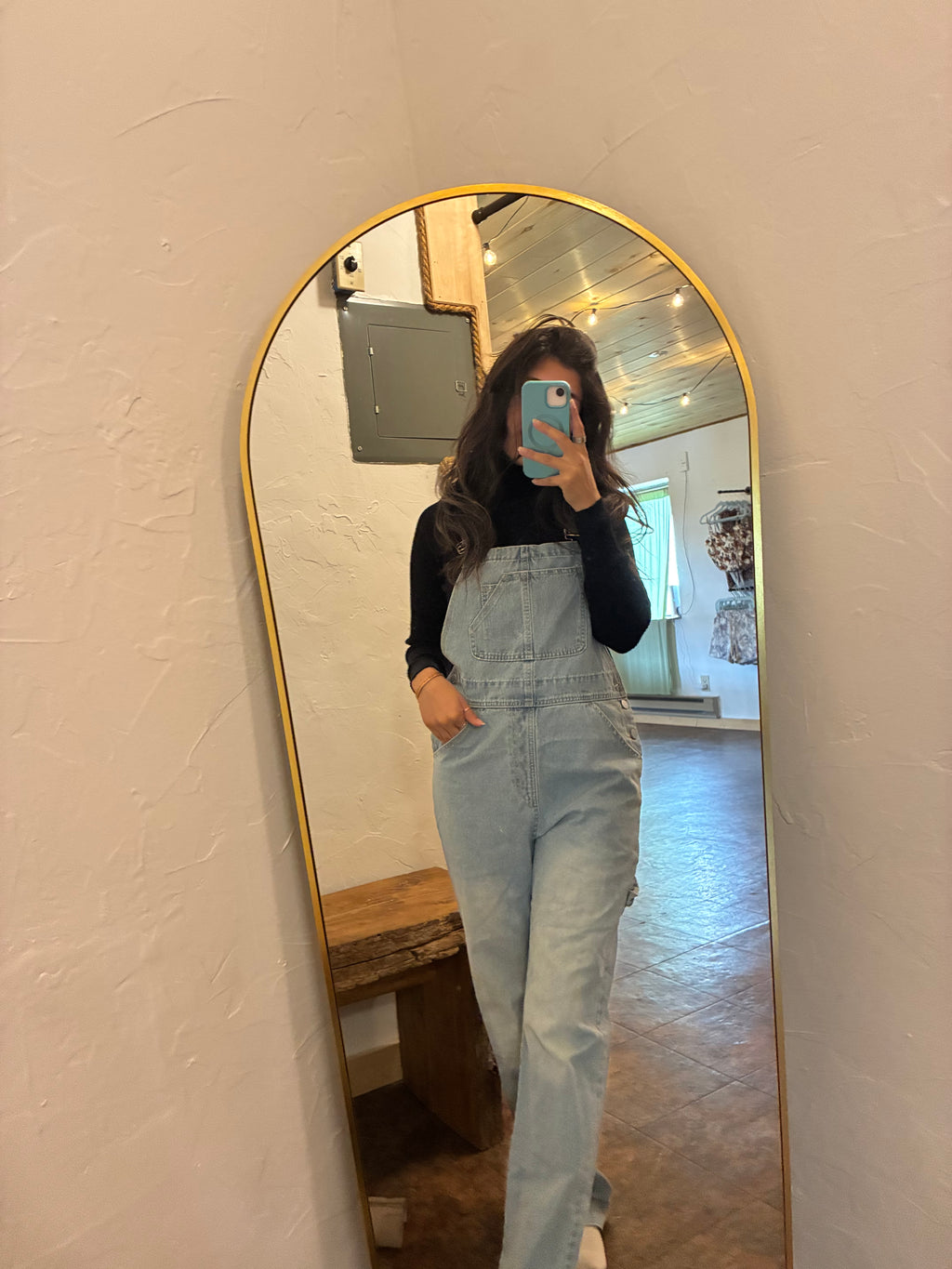 Denim Overalls