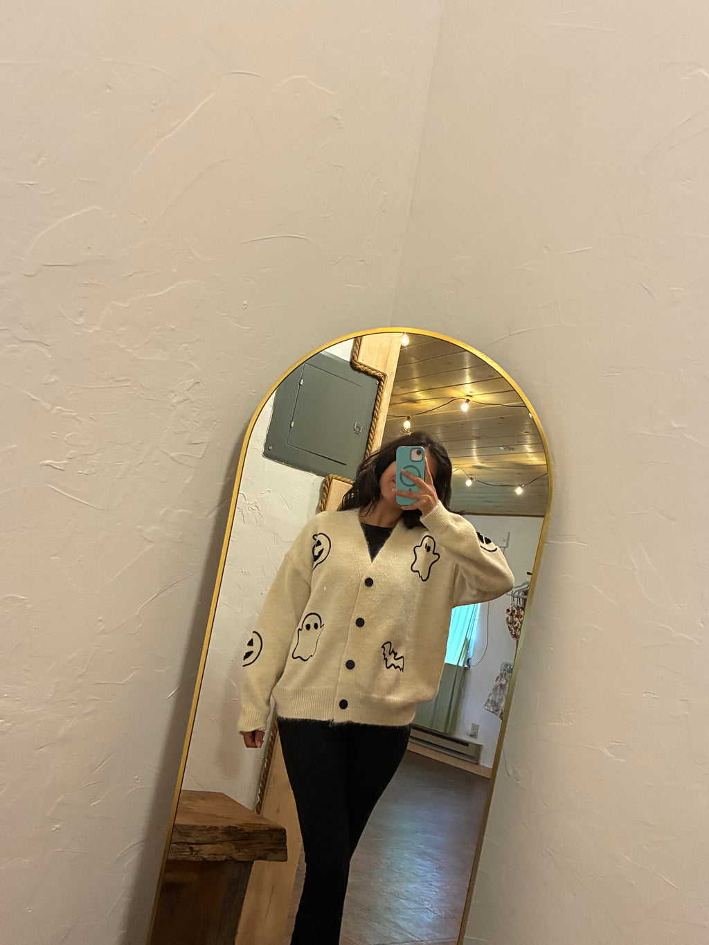 Ghost Pumpkin Cardigan