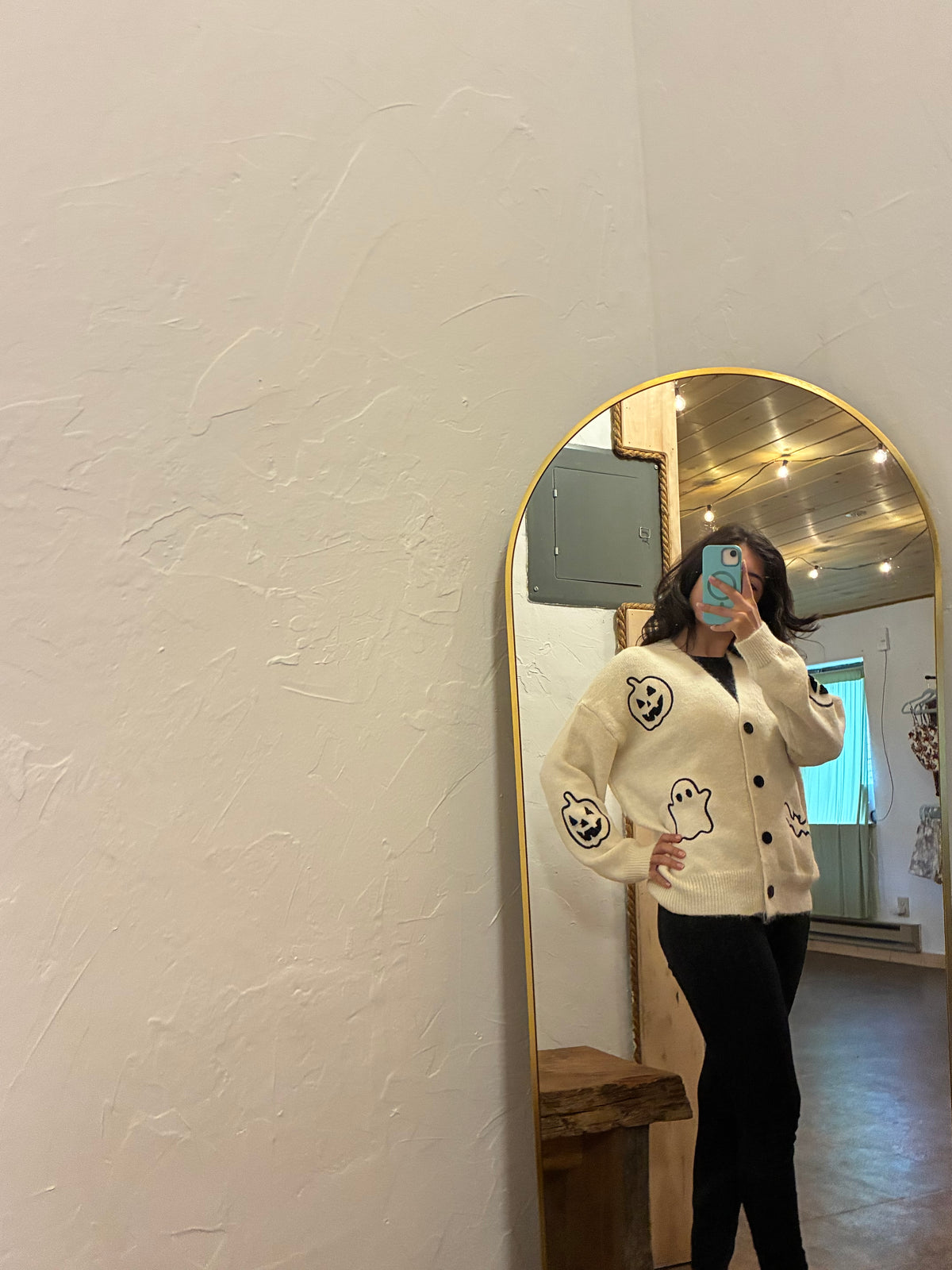 Ghost Pumpkin Cardigan