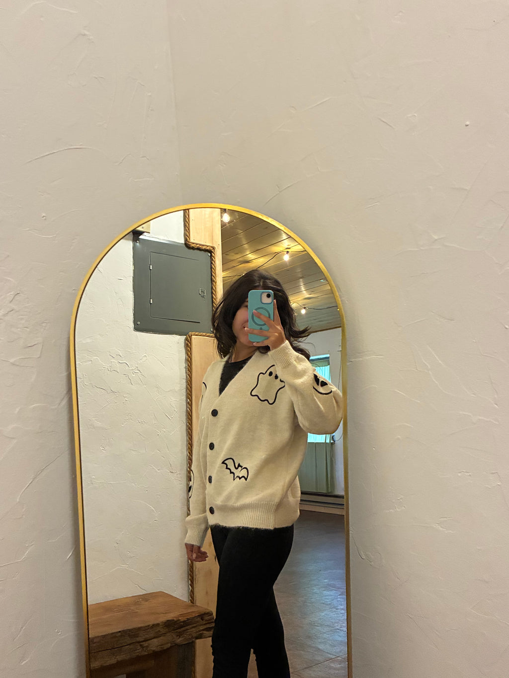 Ghost Pumpkin Cardigan