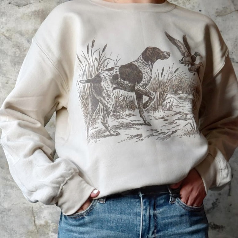 Pointer Dog Sweater